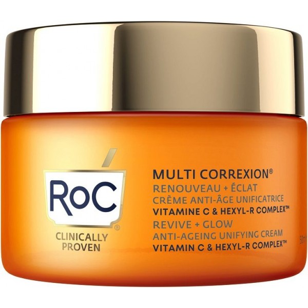 ROC Multi Correction Revive & Glow Anti Aging Unifying Cream Cosmetica 50 ml ROC Multi Correction Revive & Glow Anti Aging Unifying Cream Cosmetica 50 ml