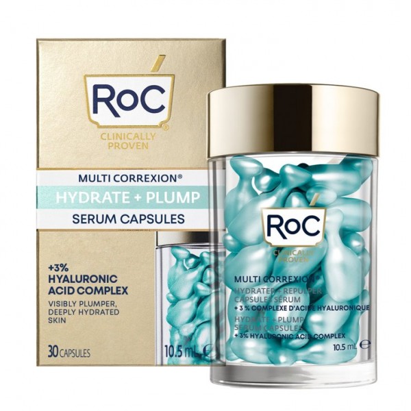 ROC Multi Correction Hydrate & Plump 30 Capsules Cosmetica ROC Multi Correction Hydrate & Plump 30 Capsules Cosmetica