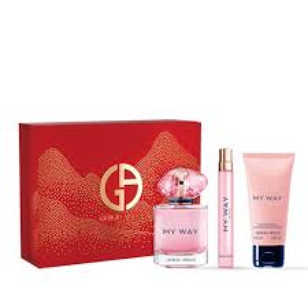 Armani My Way Nectar 90ml Edp + 10ml Edp + Bodylotion Geschenkset