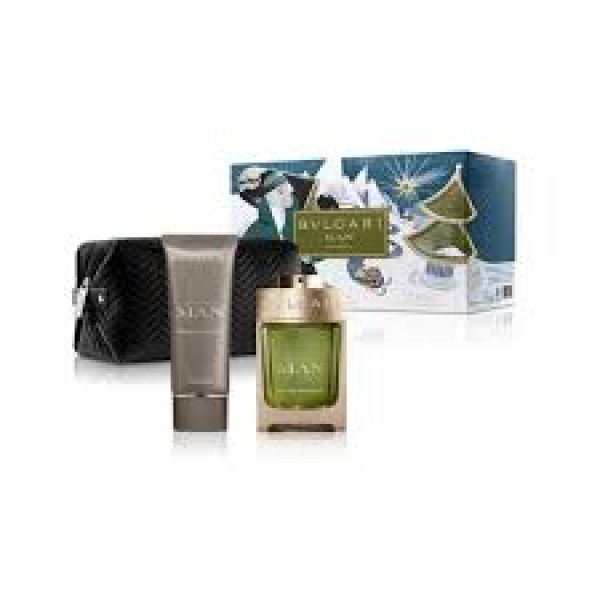 Bvlgari Man Wood Essence 100ml Edp + Pouch + Aftershavelotion Geschenkset Bvlgari Man Wood Essence 100ml Edp + Pouch + Aftershavelotion Geschenkset