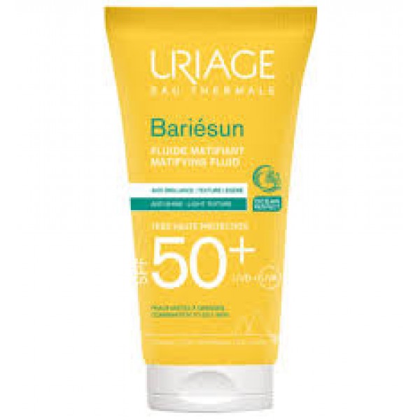 Uriage Bariesun SPF 50+ Fluide Matif Cosmetica 50 ml Uriage Bariesun SPF 50+ Fluide Matif Cosmetica 50 ml