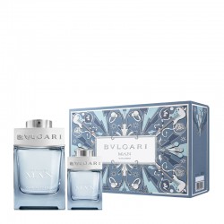 Bvlgari Man Glacial Essence 100ml Edp + 15ml Edp Spray Geschenkset