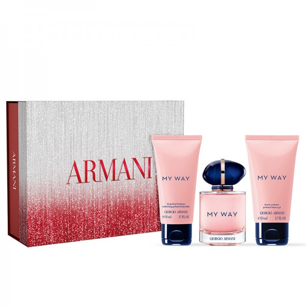 Armani My Way 50ml Edp + Showergel + Bodylotion Geschenkset Armani My Way 50ml Edp + Showergel + Bodylotion Geschenkset