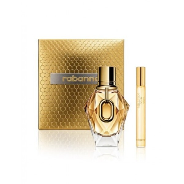 Rabanne Million Gold For Her 90ml Edp + 20ml Edp Spray Travelbox Geschenkset