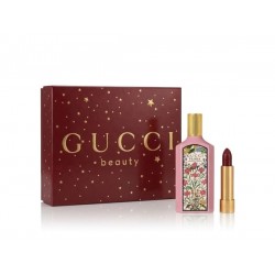 Gucci Flora Gorgeous Gardenia 100ml Edp +  1.8g Rossa Ancora Lipstick  Geschenkset