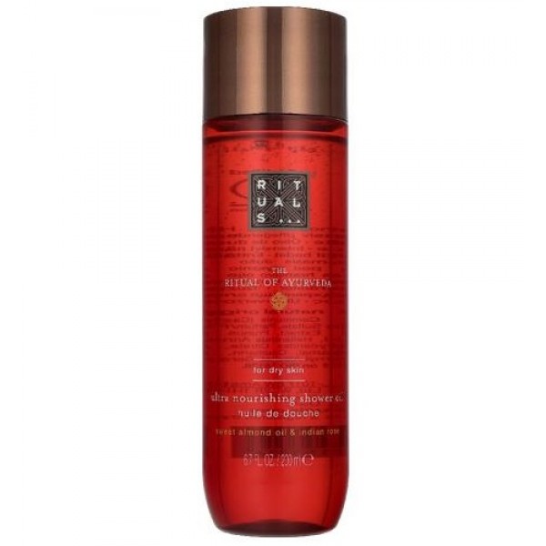Rituals The Ritual of Ayurveda Shower Oil Cosmetica 200 ml Rituals The Ritual of Ayurveda Shower Oil Cosmetica 200 ml